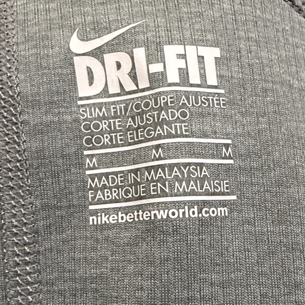 Nike Women's Dri-Fit Slim Fit Ribbed Racerback Tank Top - Picture 5 of 5